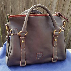 Dooney & Bourke Florentine Small Satchel in Slate - Grey